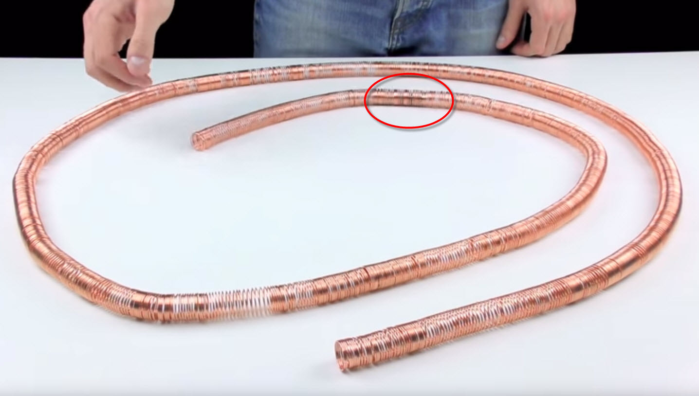 Pil ve bakırı kullanarak öyle bir şey yaptı ki...