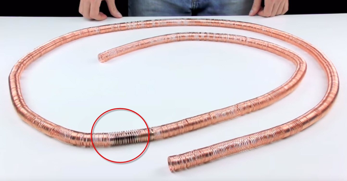 Pil ve bakırı kullanarak öyle bir şey yaptı ki...