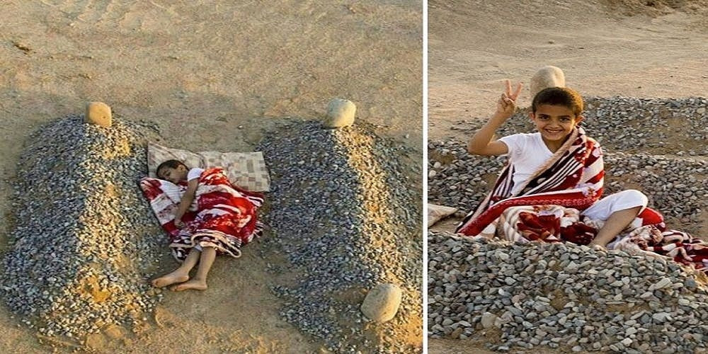 Gerçek olmadığı ortaya çıkan fotoğraf kareleri