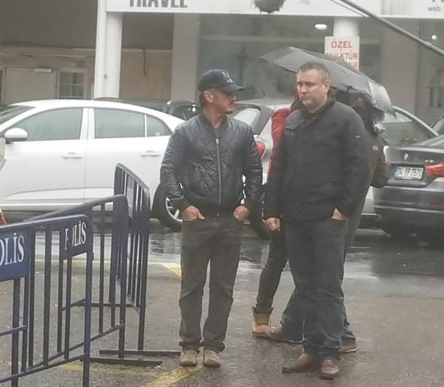 Ünlü oyuncu Sean Penn, İstanbulda