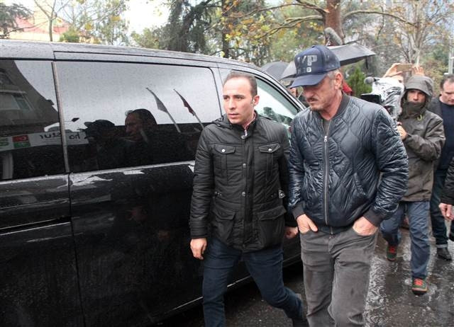 Ünlü oyuncu Sean Penn, İstanbulda