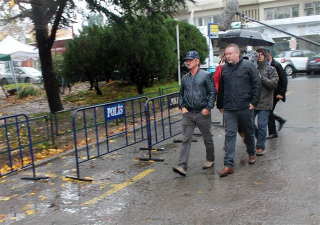 Ünlü oyuncu Sean Penn, İstanbulda