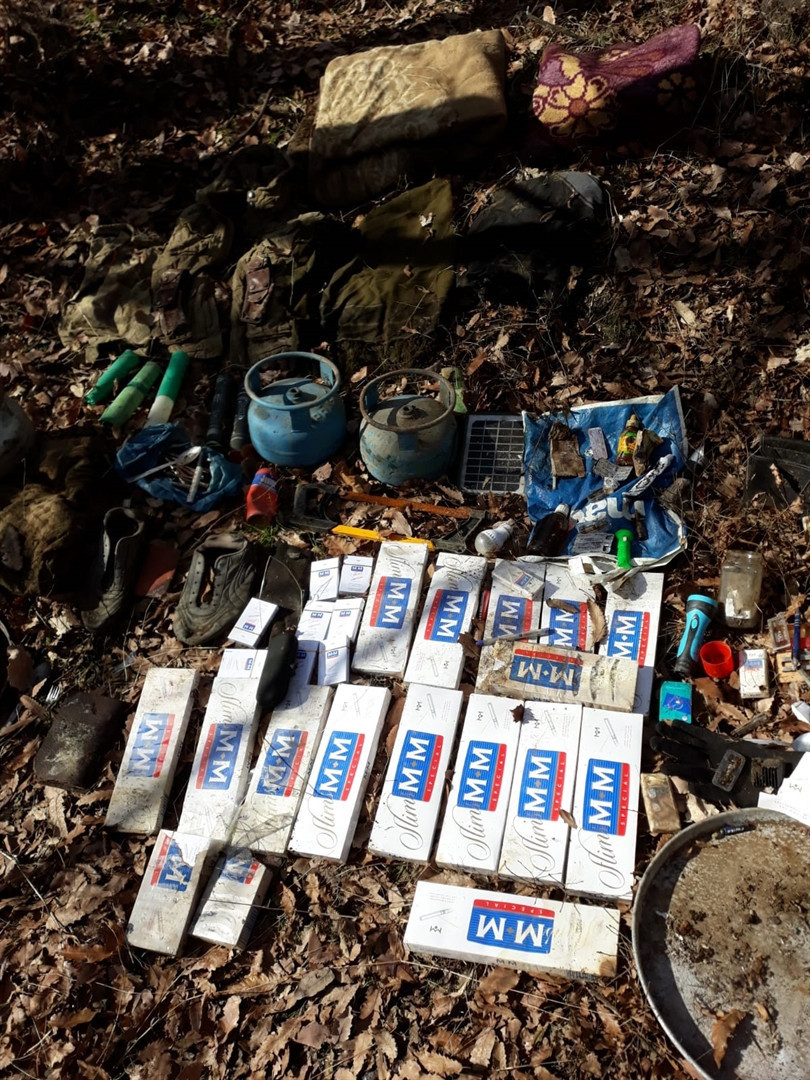 Terör örgütüne darbe 23 sığınak ve barınak bulundu