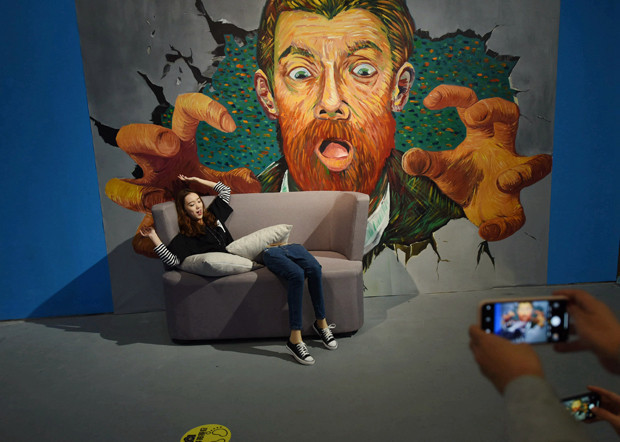 Van Gogha bir de böyle bakın