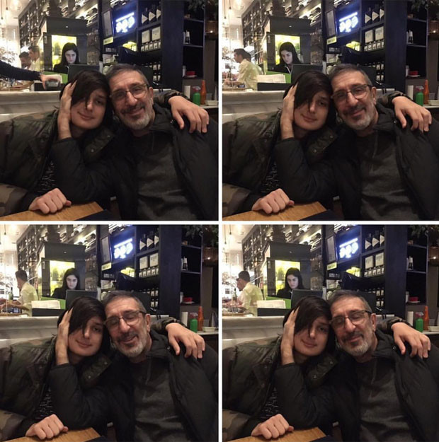 Yeni yaşını kaybettiği babasıyla kutladı... Onu tanıdınız mı Yeni yaşını kaybettiği babasıyla kutladı... Onu tanıdınız mı