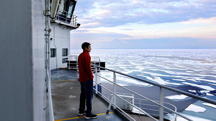 Rusyaya doğru ilerliyor