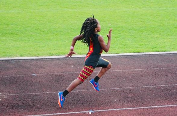 Herkes onu konuşuyor 7 yaşında Usain Bolta rakip...