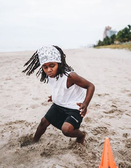 Herkes onu konuşuyor 7 yaşında Usain Bolta rakip...