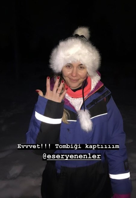 Yüzük ile dalga geçenlere yanıt