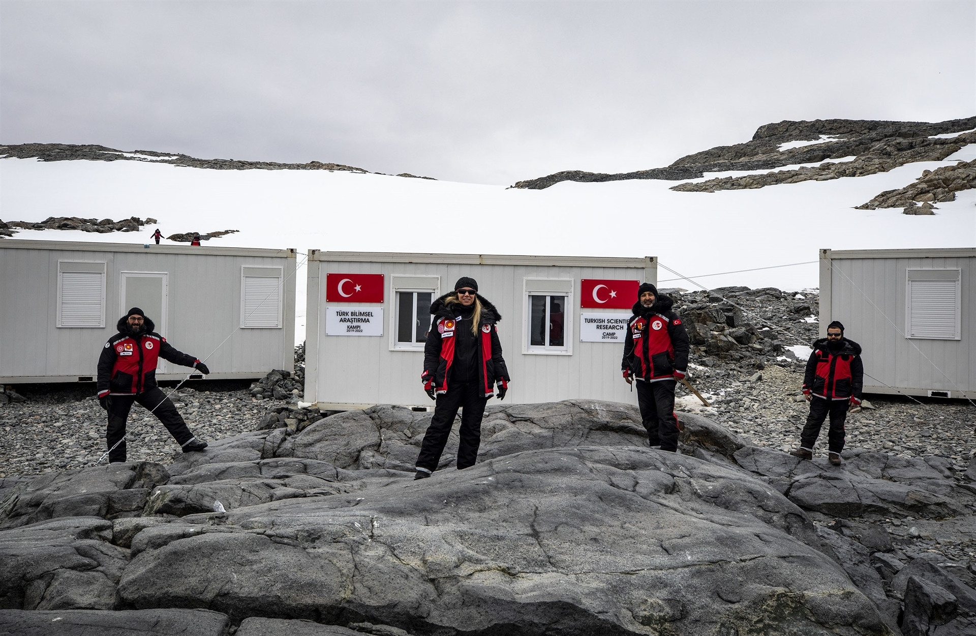 Antarktikada Türk Bilimsel Araştırma Kampı kuruldu