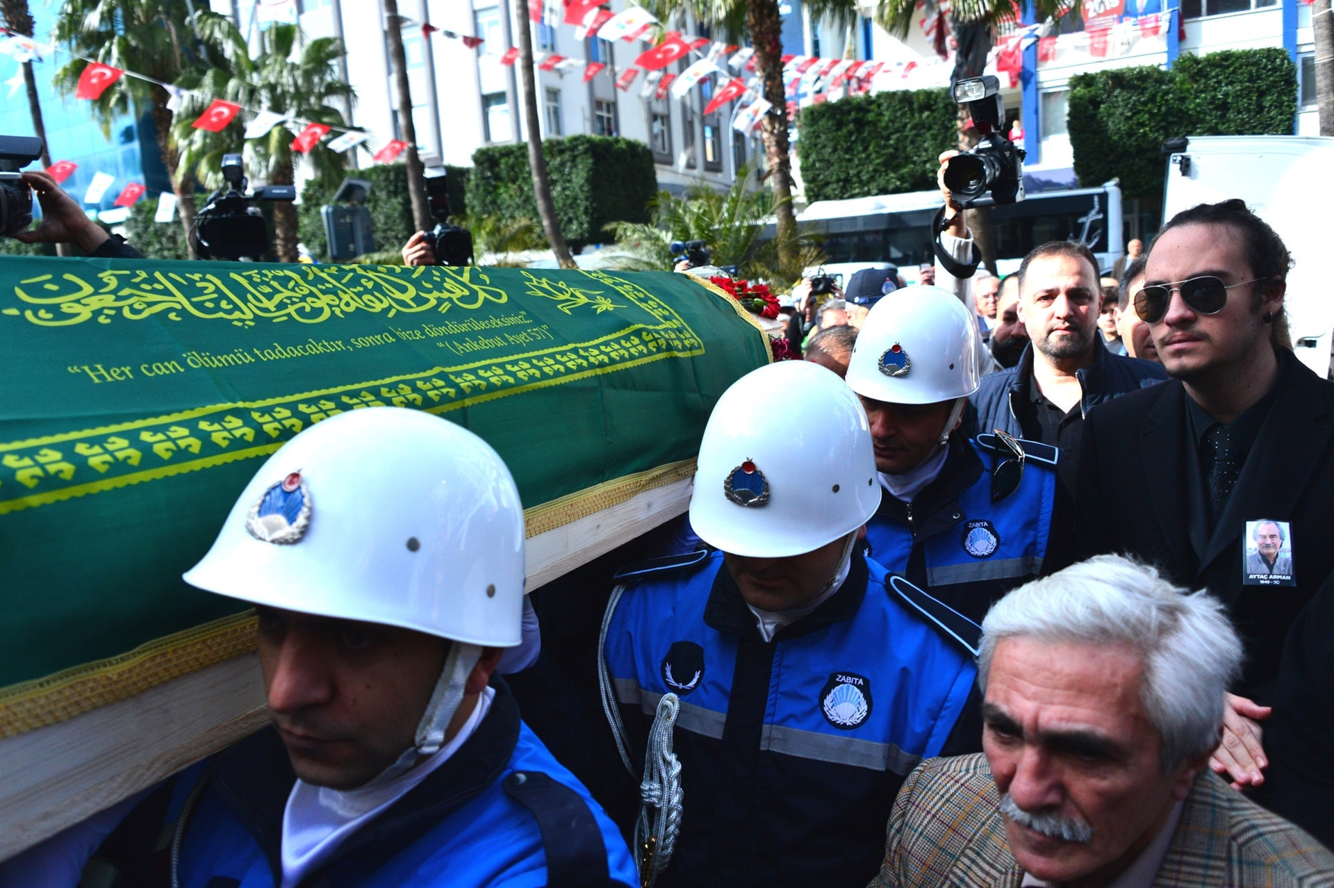 Aytaç Arman için Adanada cenaze töreni düzenlendi