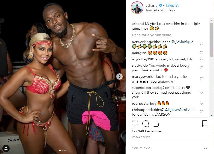 Usain Boltun çılgın partisi