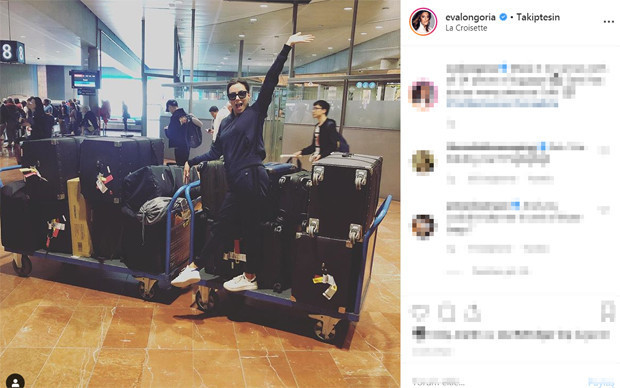 14 tane bavuldan bu elbise çıktı