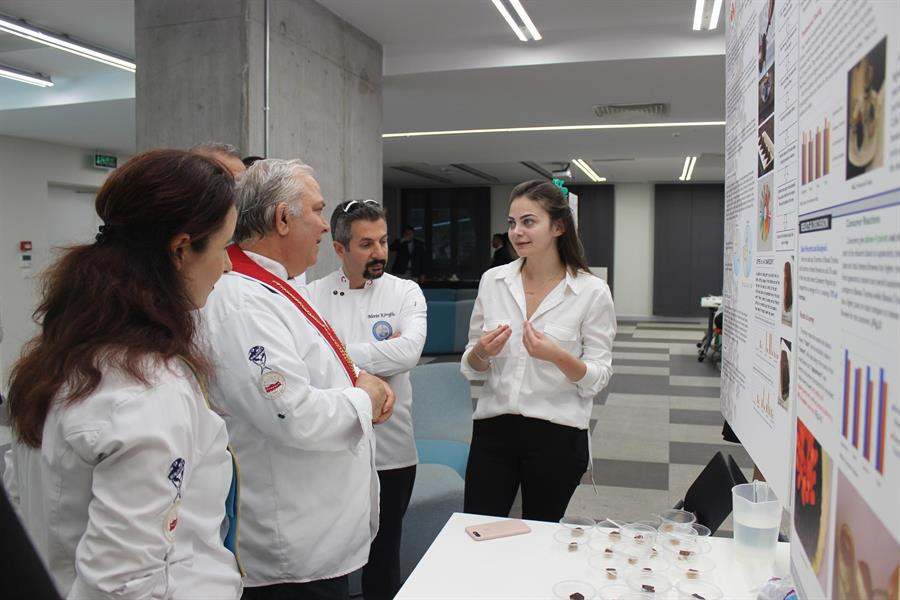 Gastronomi öğrencilerinden leziz bitirme projeleri