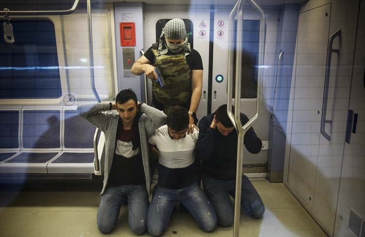 Ankara metrosunda nefes kesen anlar…
