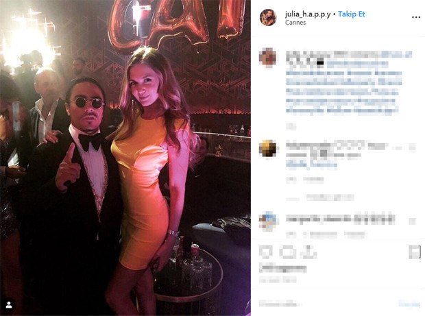 Önce kırmızı halıyı tuzladı  sonra ödül aldı