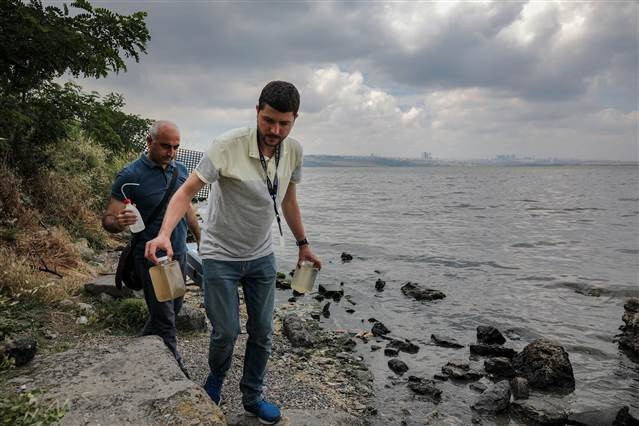 Küçükçekmece Gölünde tedirgin eden balık ölümleri