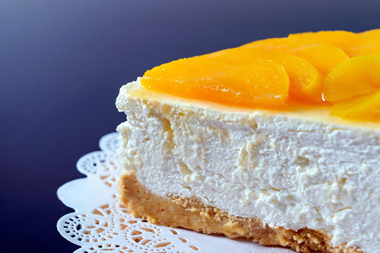 Şeftalili cheesecake tarifi
