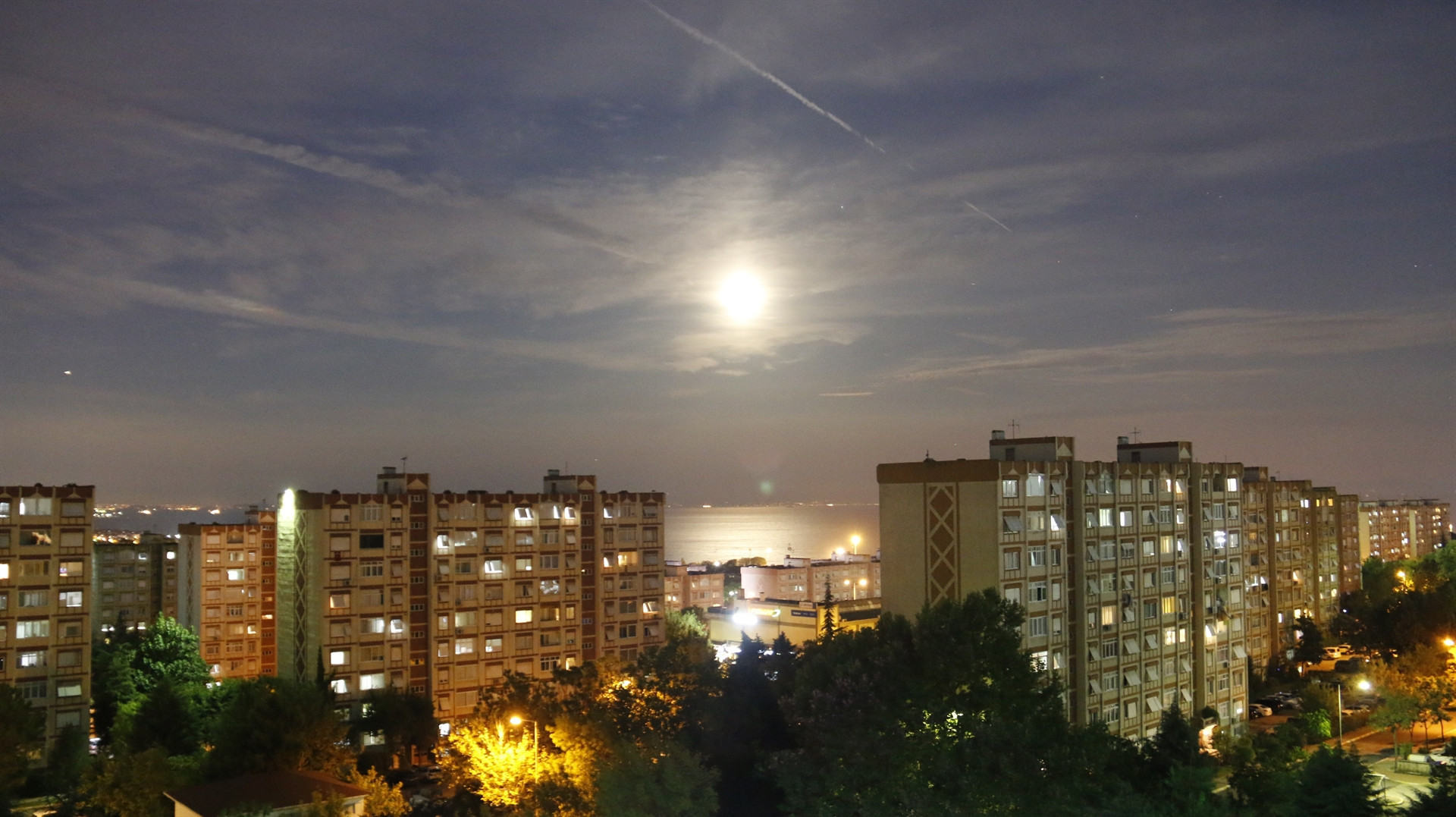 Parçalı Ay Tutulması böyle görüntülendi