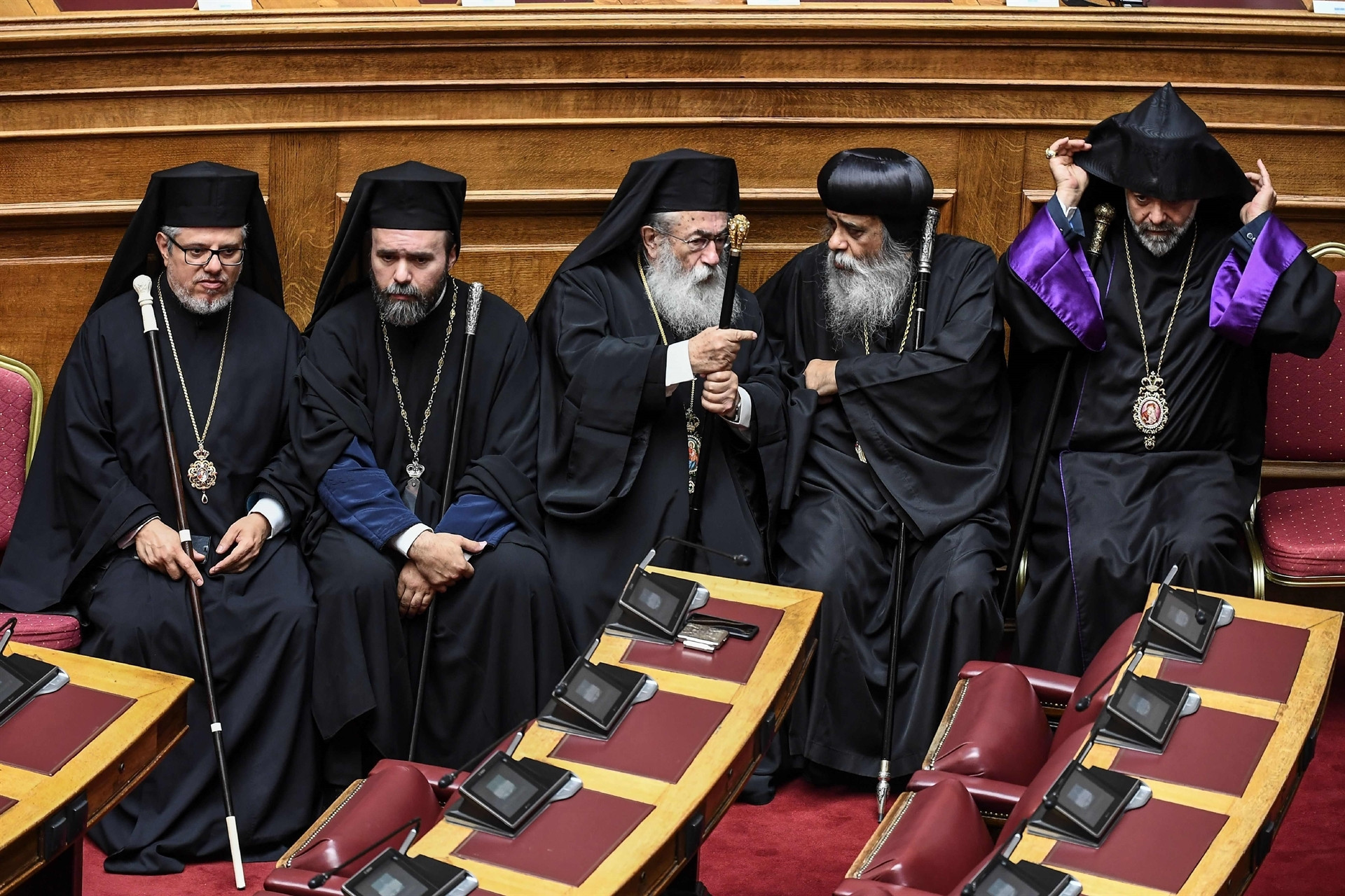 Yunan Meclisinde yemin töreni