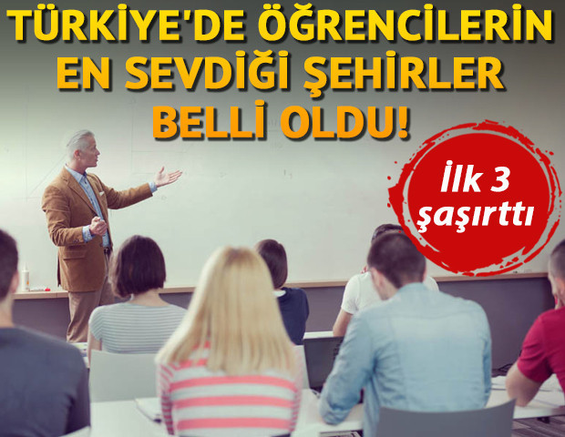 Türkiyede öğrencilerin en sevdiği şehirler belli oldu İlk 3 şaşırttı