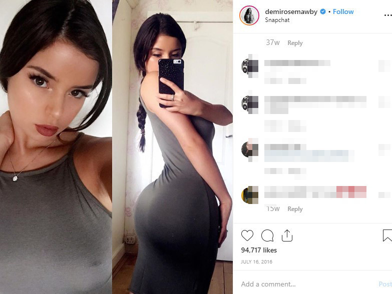 Demi Rose tatile doymadı