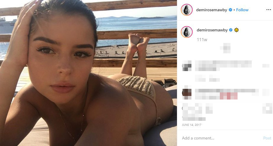 Demi Rose tatile doymadı