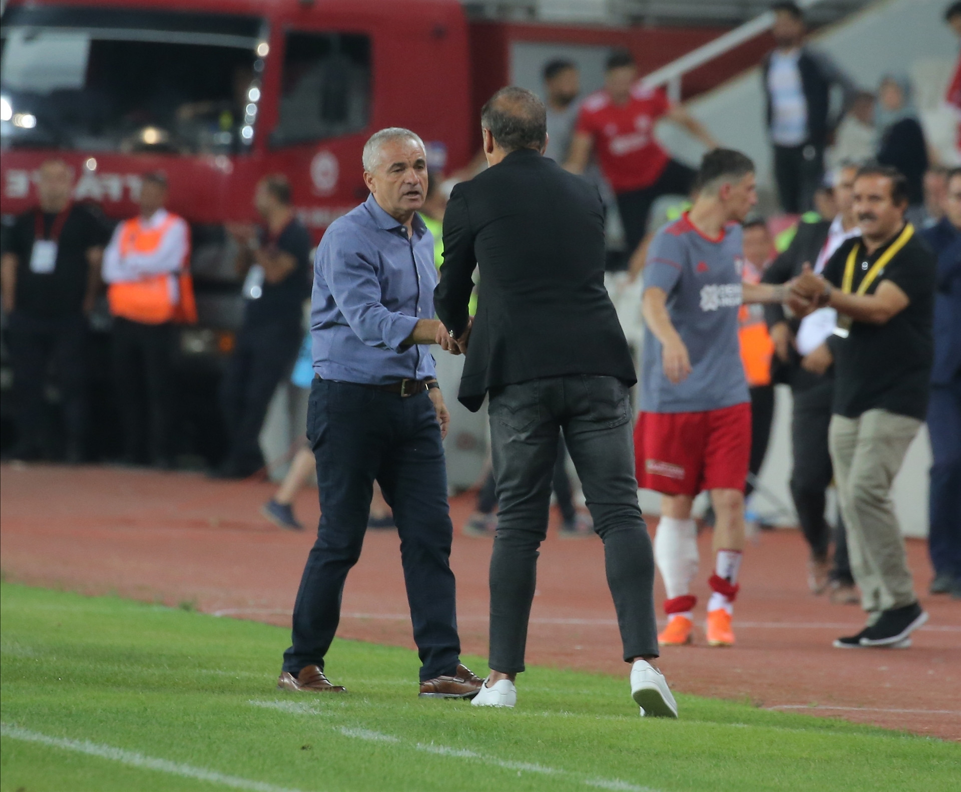 Sivasspor - Beşiktaş maçından görüntüler