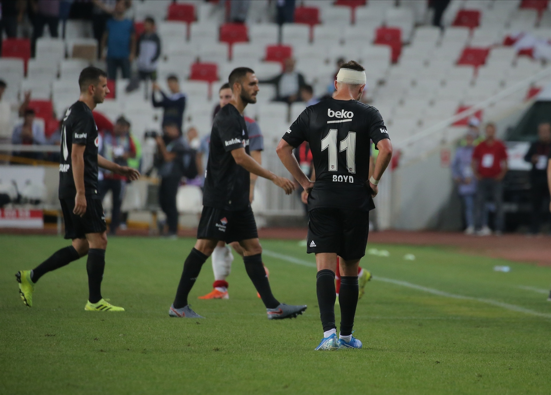 Sivasspor - Beşiktaş maçından görüntüler