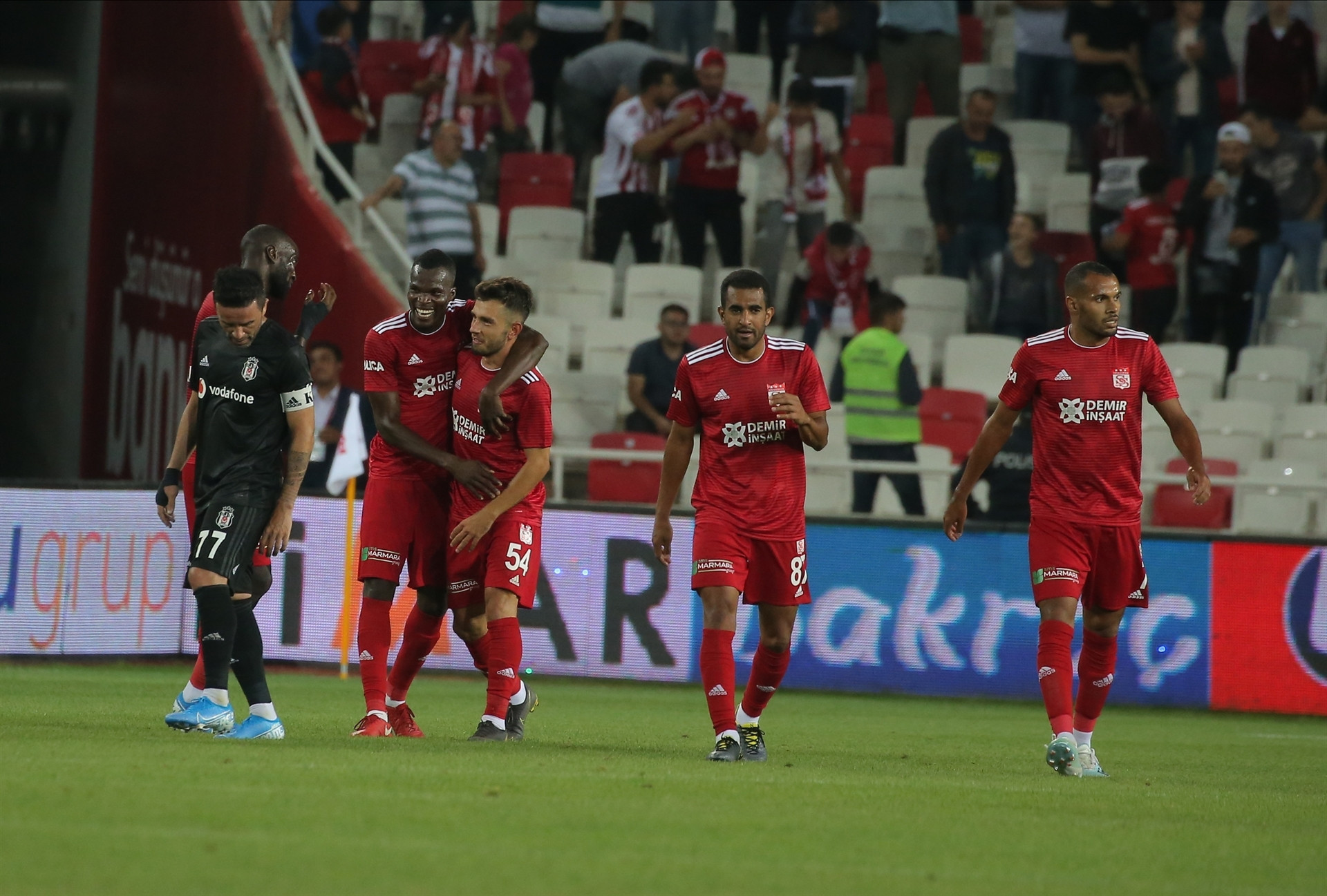 Sivasspor - Beşiktaş maçından görüntüler