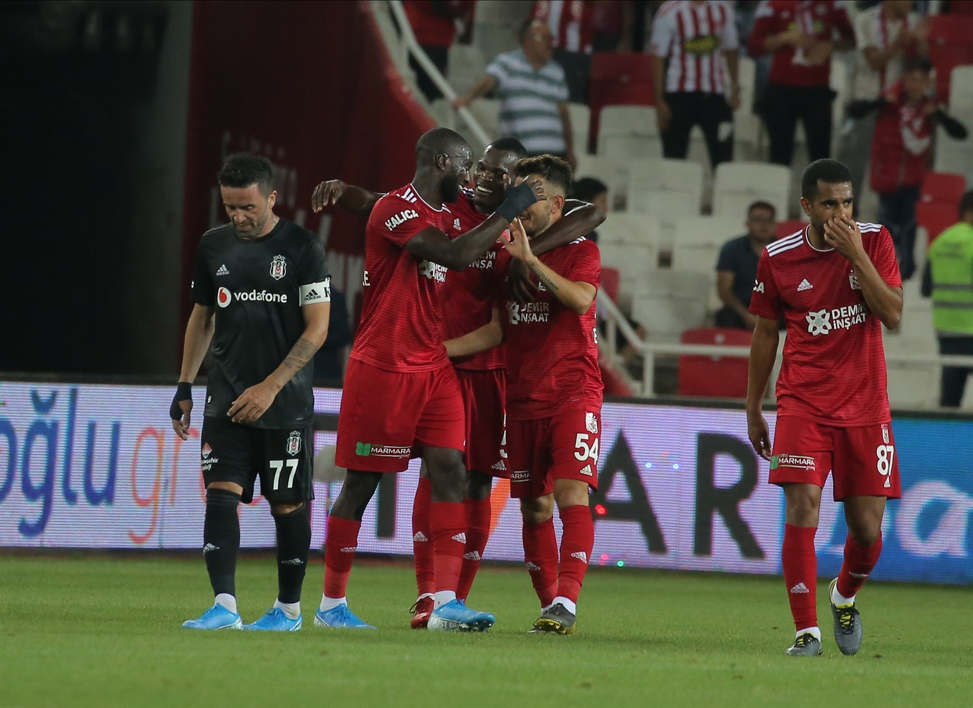 Sivasspor - Beşiktaş maçından görüntüler