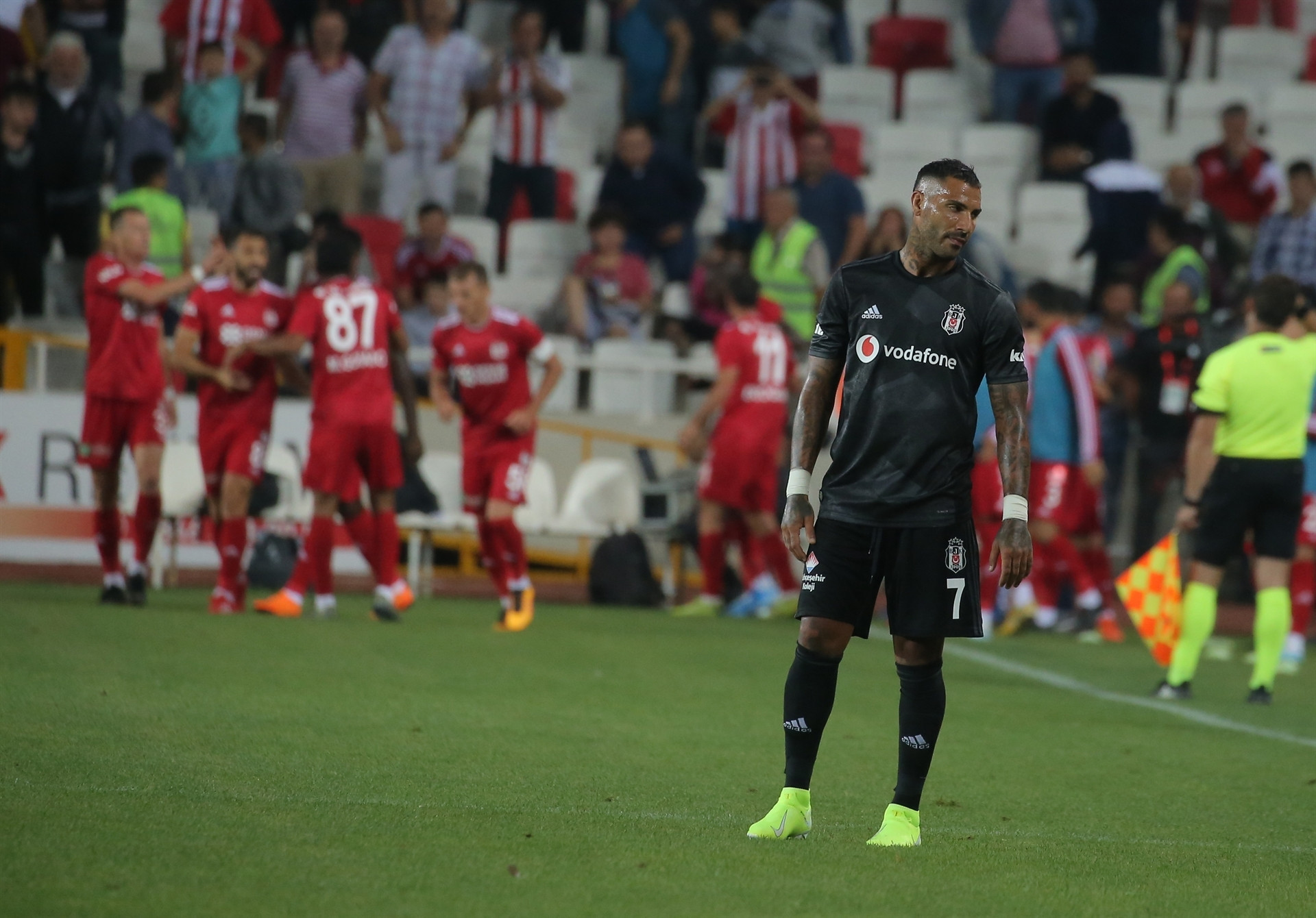 Sivasspor - Beşiktaş maçından görüntüler
