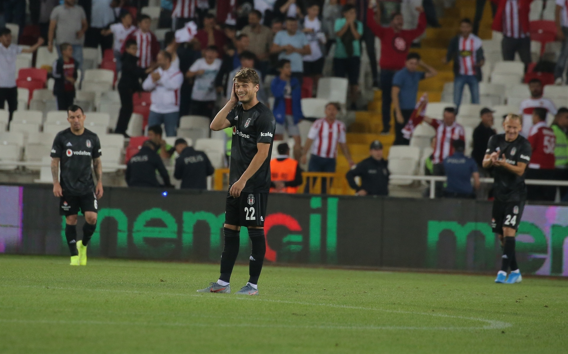 Sivasspor - Beşiktaş maçından görüntüler