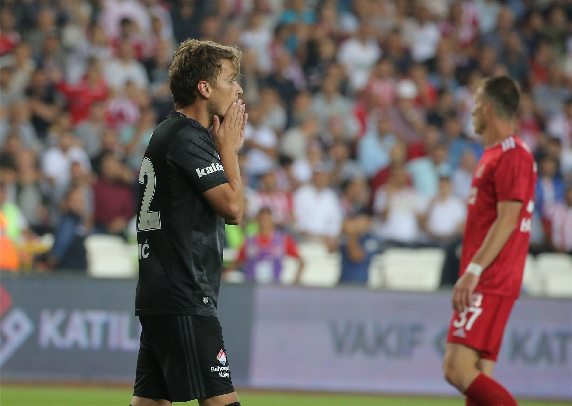 Sivasspor - Beşiktaş maçından görüntüler