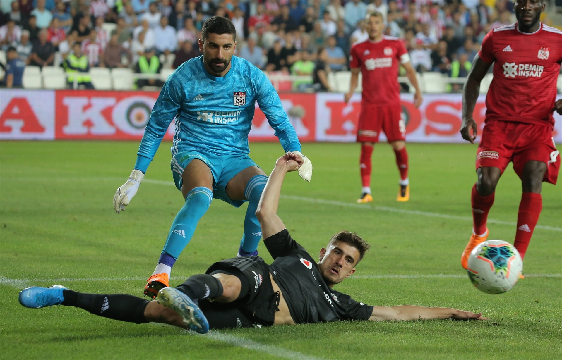 Sivasspor - Beşiktaş maçından görüntüler