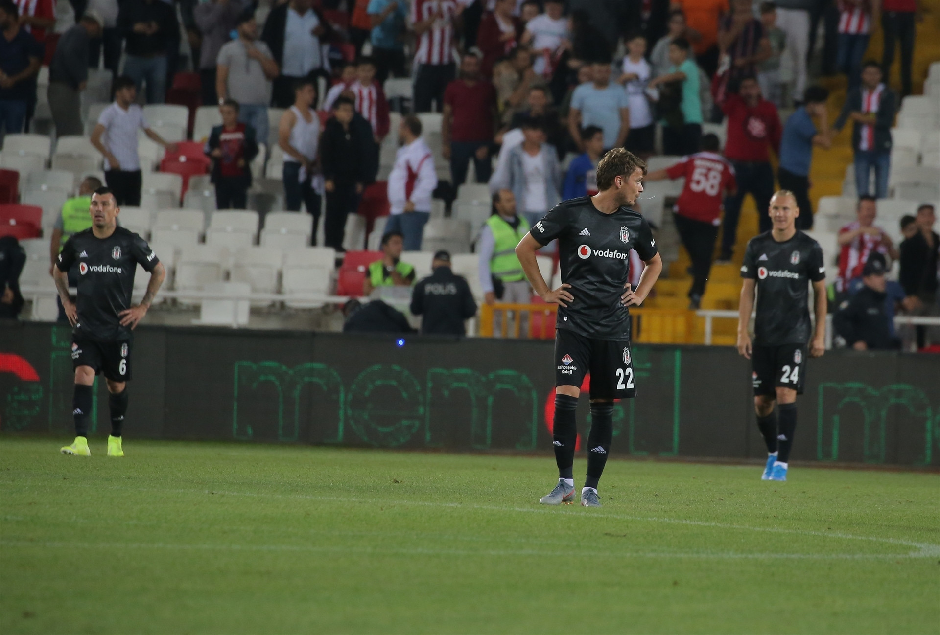 Sivasspor - Beşiktaş maçından görüntüler