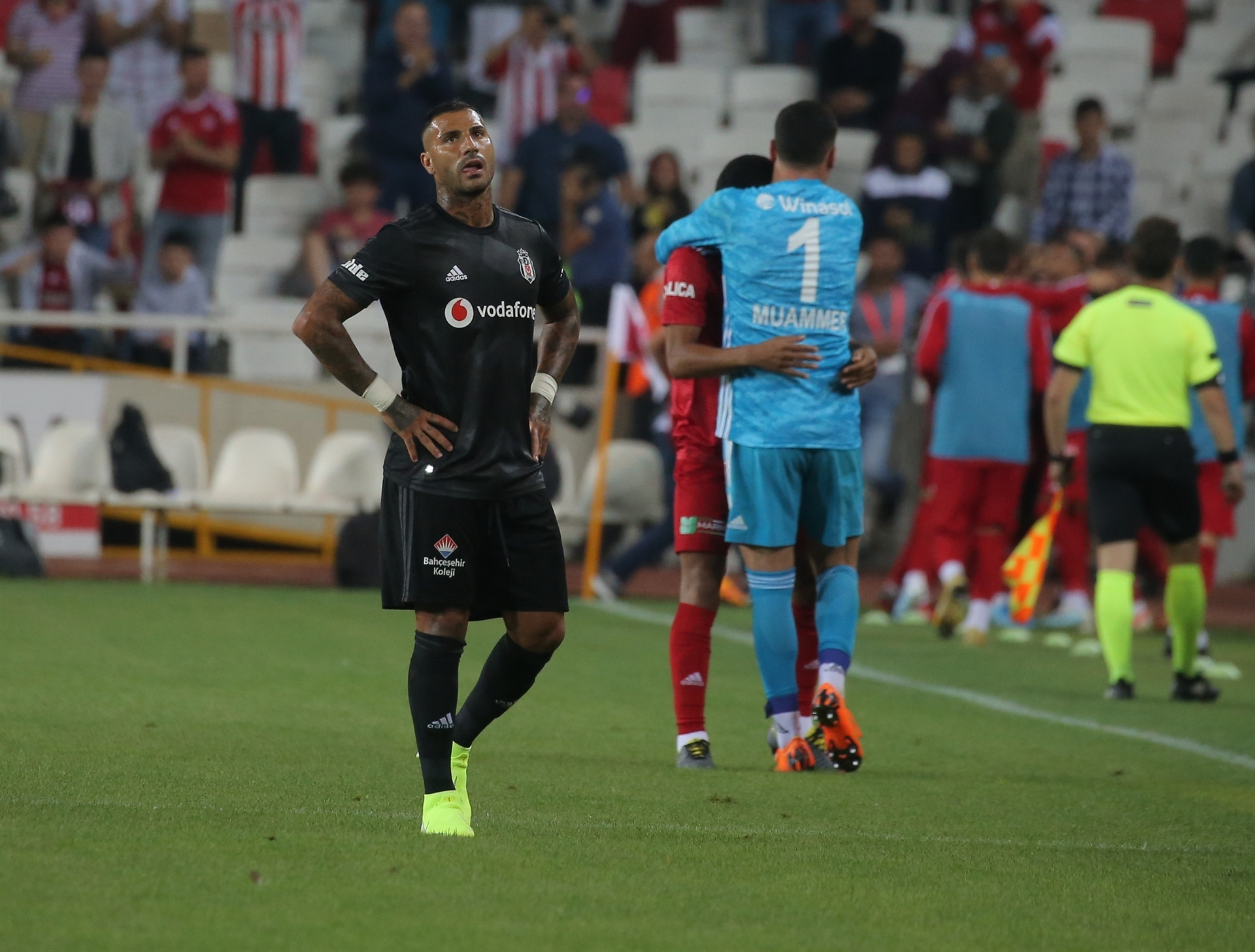 Sivasspor - Beşiktaş maçından görüntüler