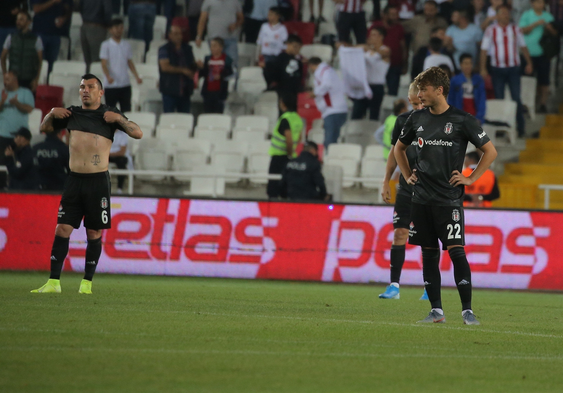 Sivasspor - Beşiktaş maçından görüntüler