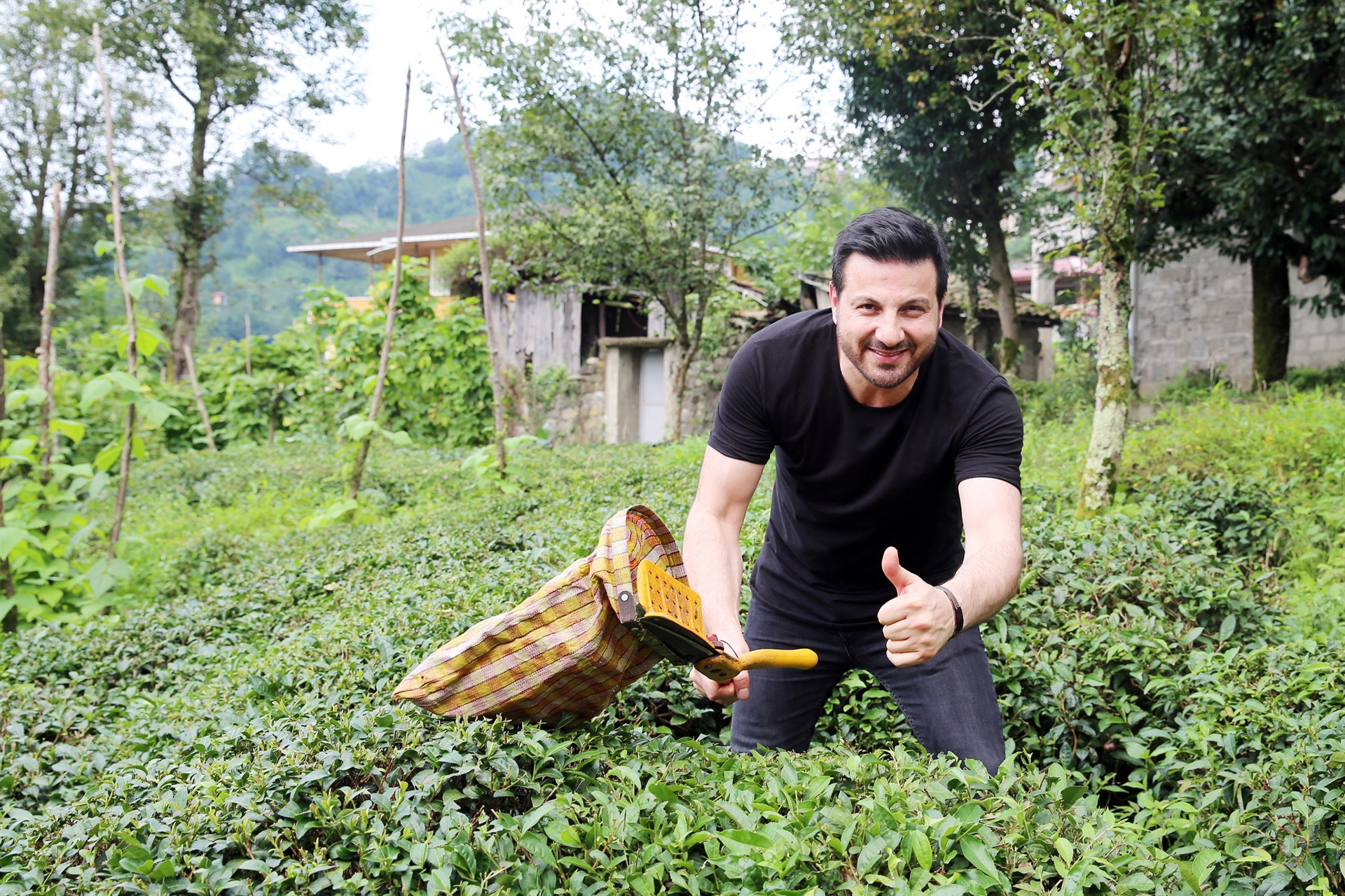 Köyümde huzur buluyorum