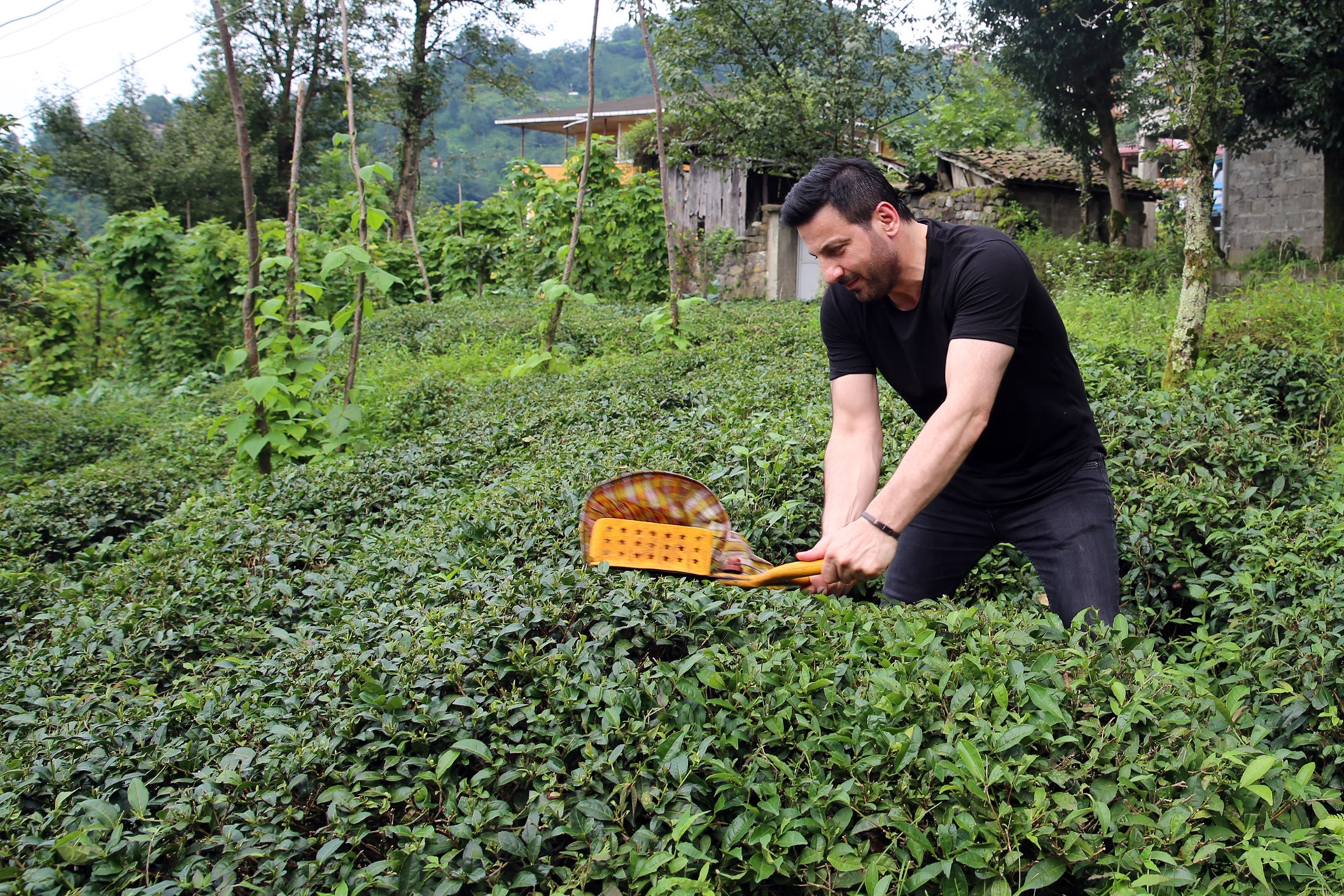 Köyümde huzur buluyorum