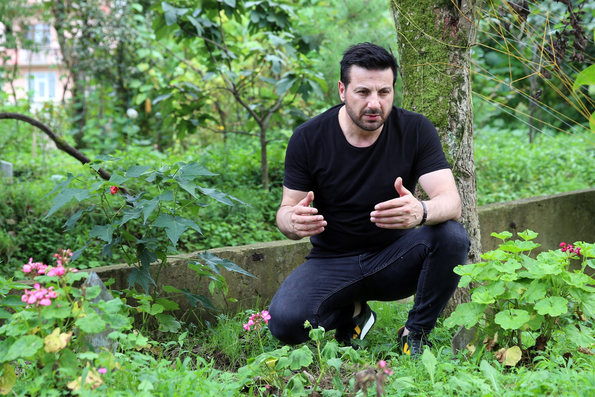 Köyümde huzur buluyorum