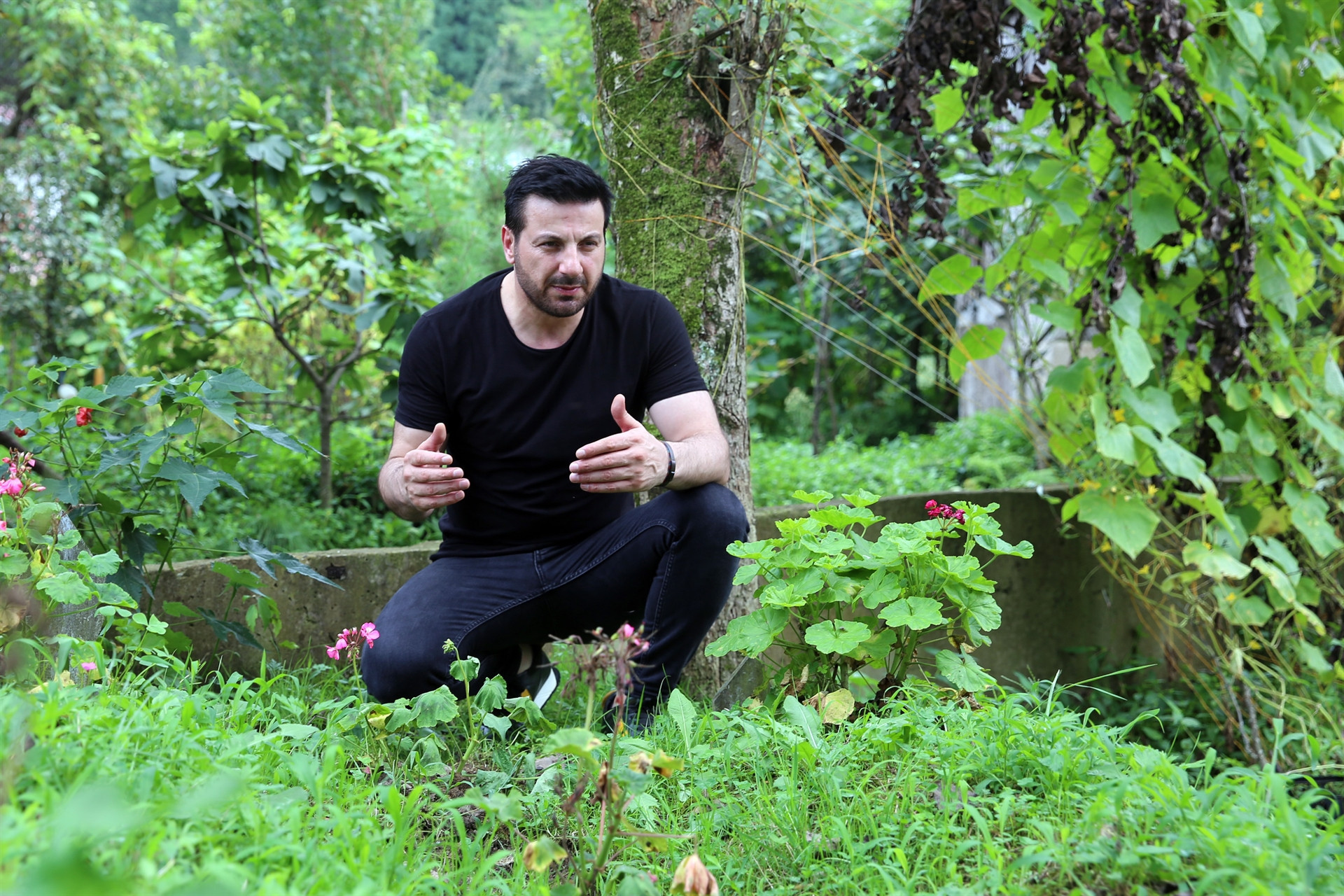 Köyümde huzur buluyorum