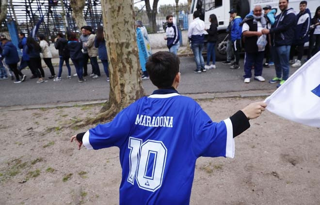 Diego Armando Maradona Arjantini salladı İşte o anlar...
