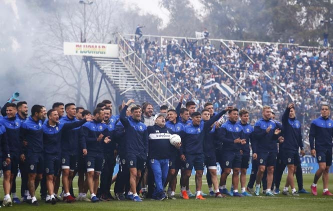 Diego Armando Maradona Arjantini salladı İşte o anlar...