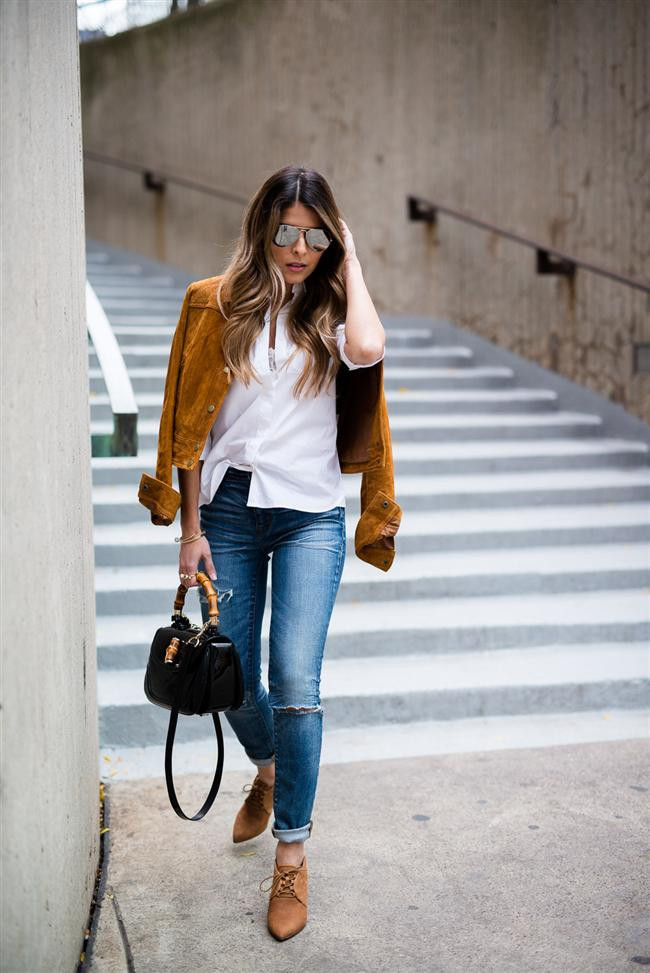 Sokak Modası: Süet Ceket Sokak Modası: Süet Ceket