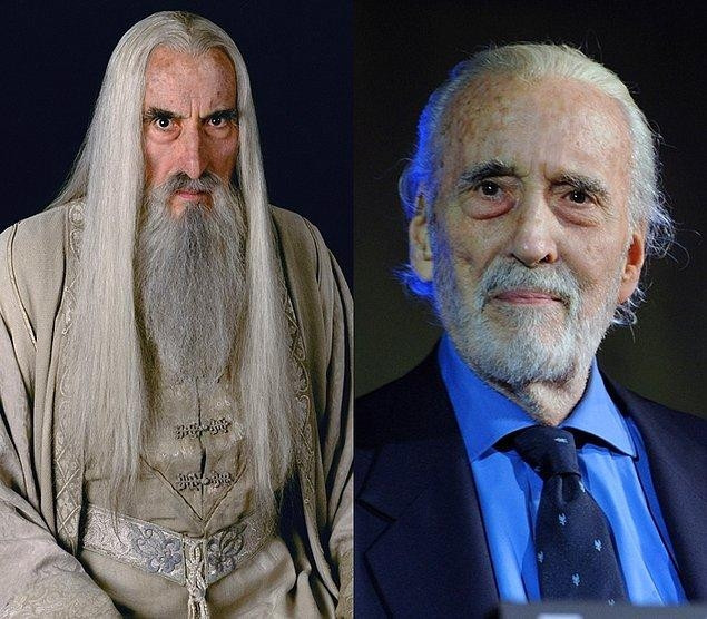 Saruman: Christopher Lee