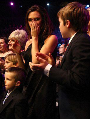 Beckhamların gurur gözyaşları