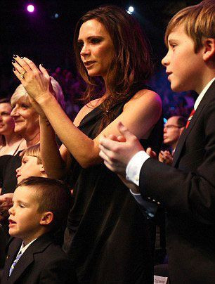 Beckhamların gurur gözyaşları