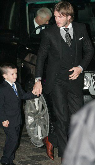 Beckhamların gurur gözyaşları