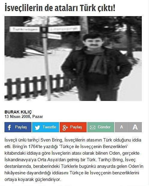 İsveçliler de Türk olabilir mi